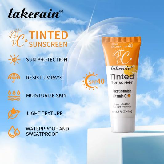 SPF40 Tinted Moisturizing VC Sunscreen Skin Protection