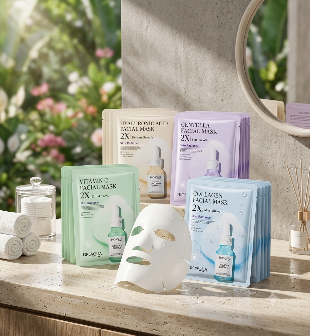 20pcs BIOAQUA Facial Mask