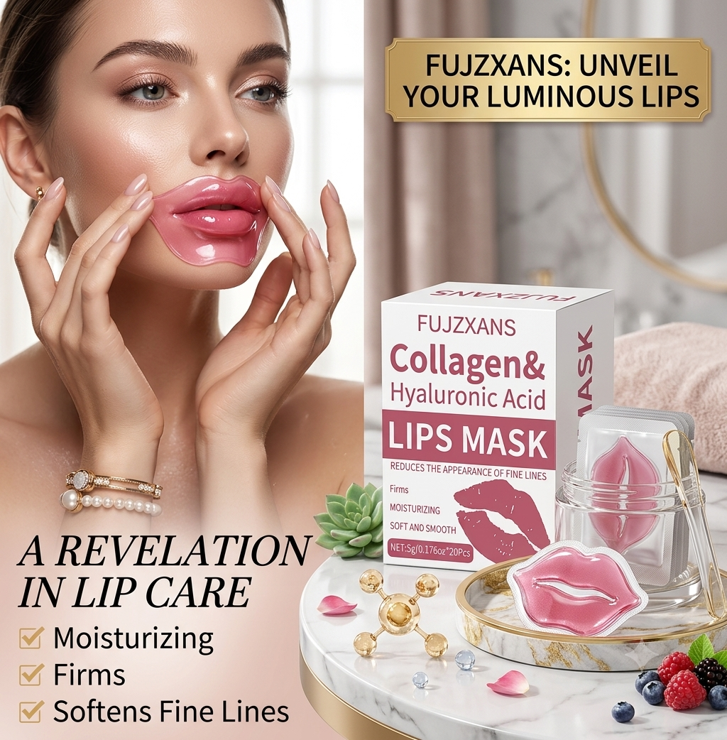 20Pcs/Box Pink Lips Masks