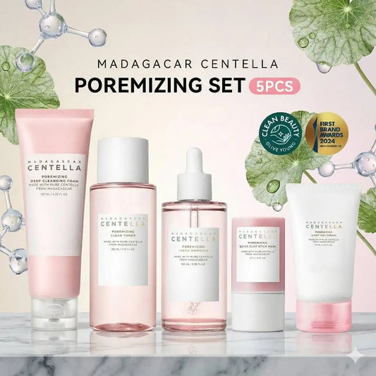 SKIN1004 Madagascar Centella Poremizing Skincare Set Korean Cosmetics