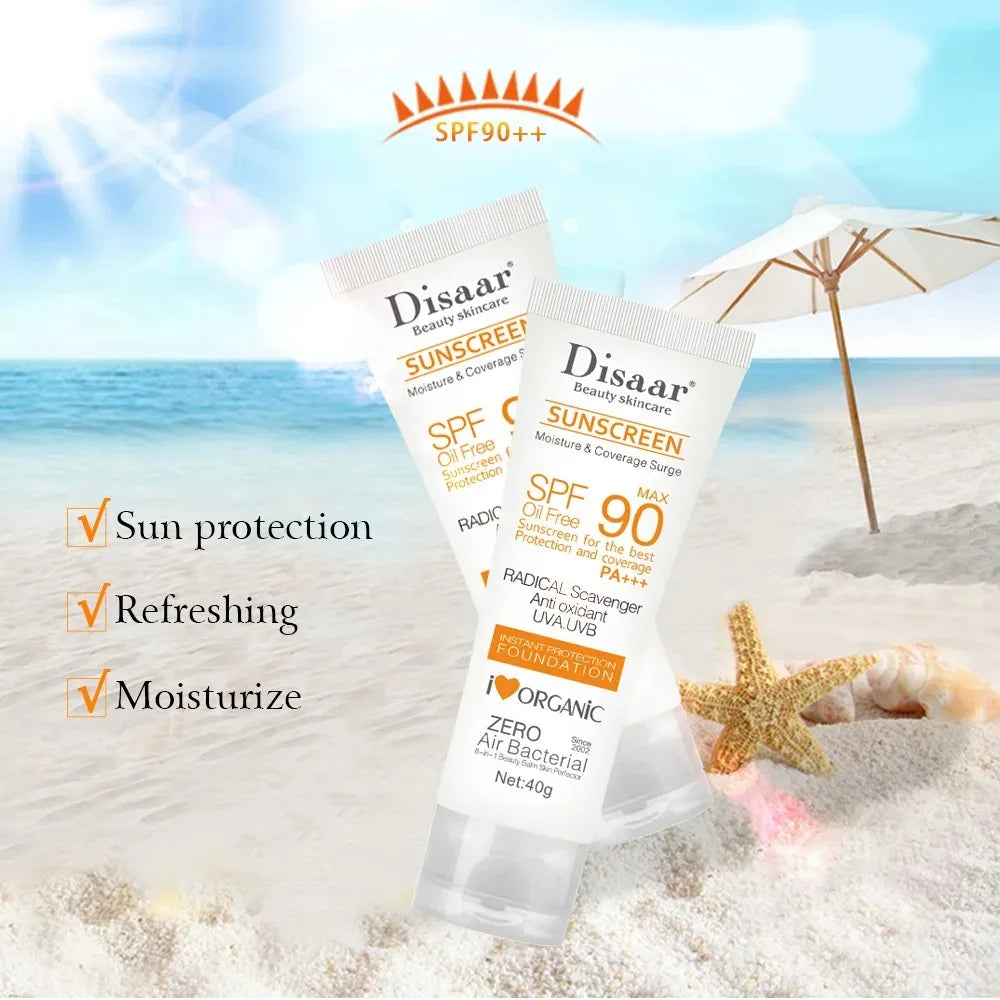 Facial Body Sunscreen Waterproof SPF 90+UV