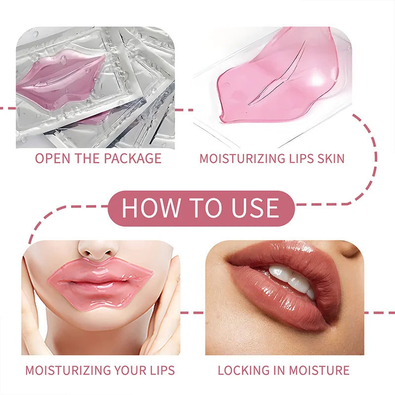 20Pcs/Box Pink Lips Masks