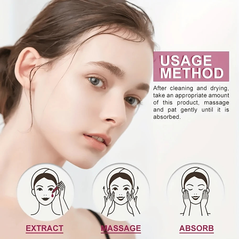 GARNNier Pink Serum Sakura Glow 30x Hyaluronic Booster Moisturizing Serum
