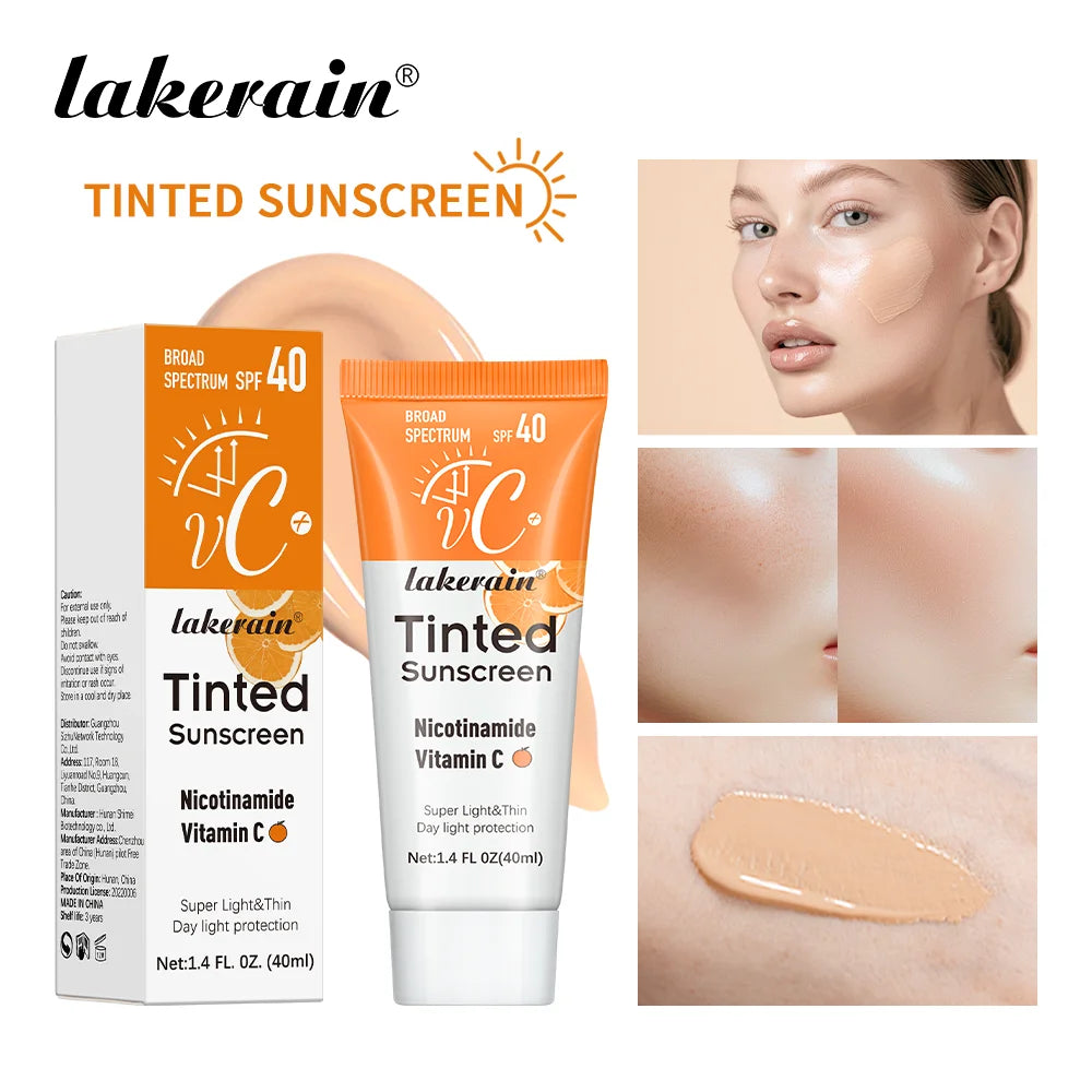 SPF40 Tinted Moisturizing VC Sunscreen Skin Protection