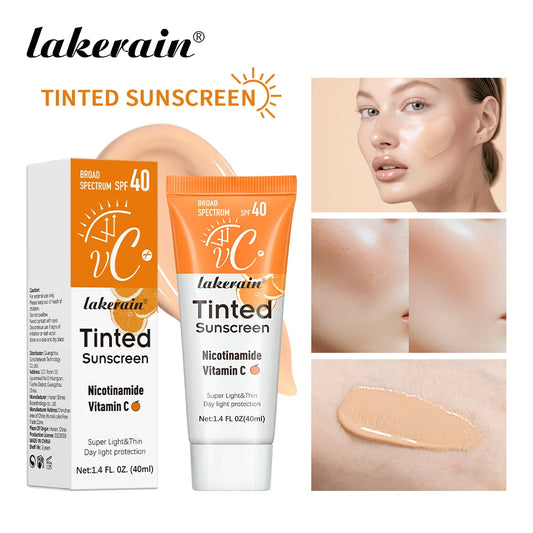 SPF40 Tinted Moisturizing VC Sunscreen Skin Protection